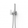 TRES CUADRO Bateria jednouchwytowa podtynkowa z natryskiem do toalety-00612301